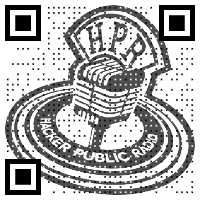 QR code of HPR URL
